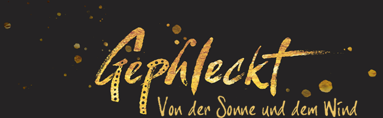 Gephleckt - Von der Sonne und dem Wind - Logo