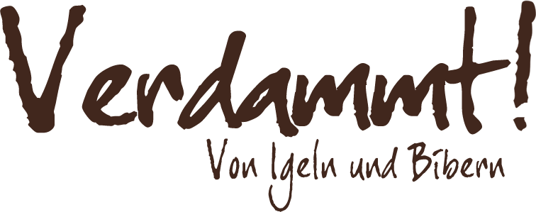 Verdammt! - Von Igeln und Bibern - Logo